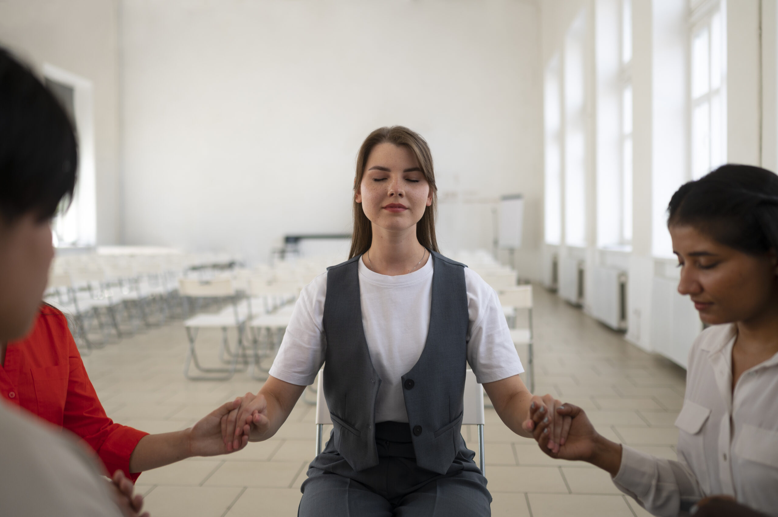 front-view-young-people-church-praying